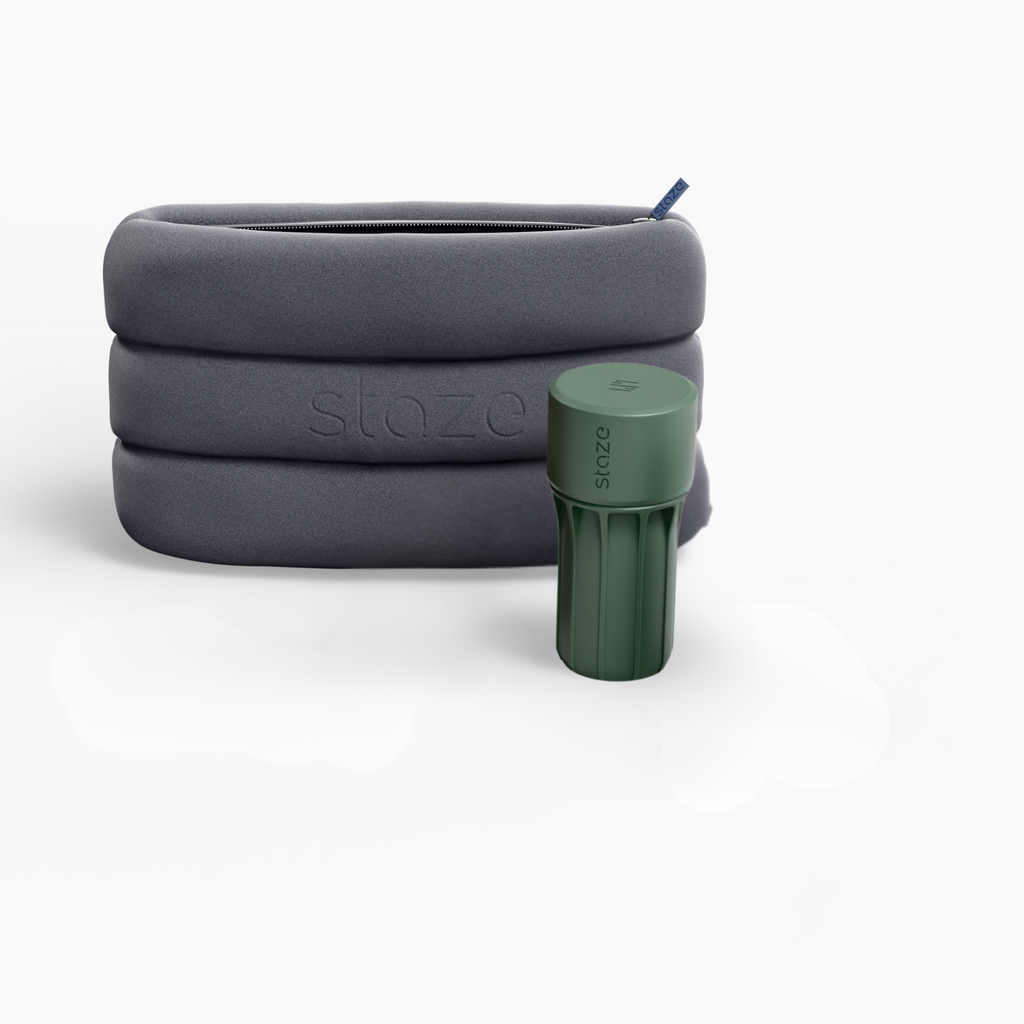 the basics bundle with portable vacuum jar and storage pouch